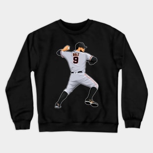 Brandon Belt #9 Make A Throw Crewneck Sweatshirt